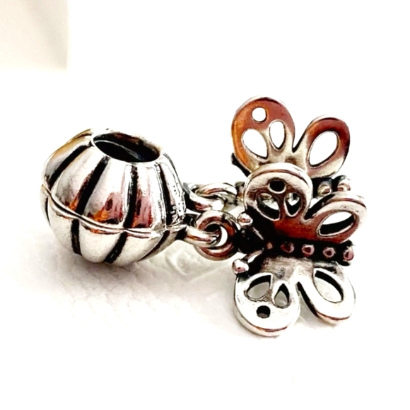 PAIR of Pandora charm dangle " Friends forever " #790531 - Picture 2 of 14